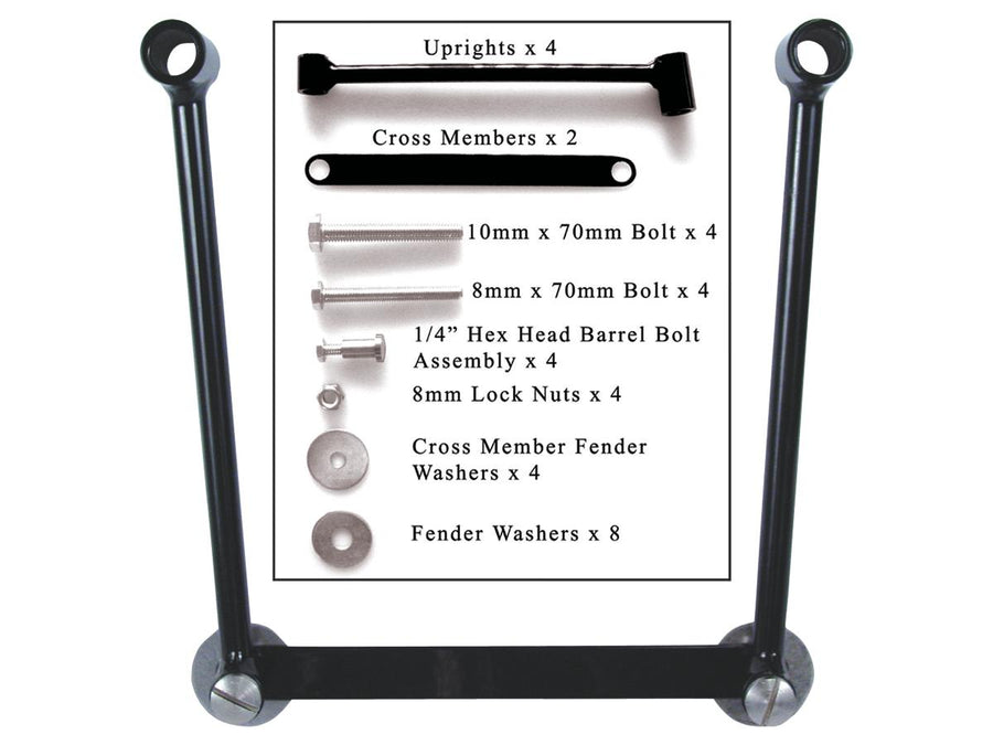 Harley Davidson-Universal SaddleBag Hard Montage Set