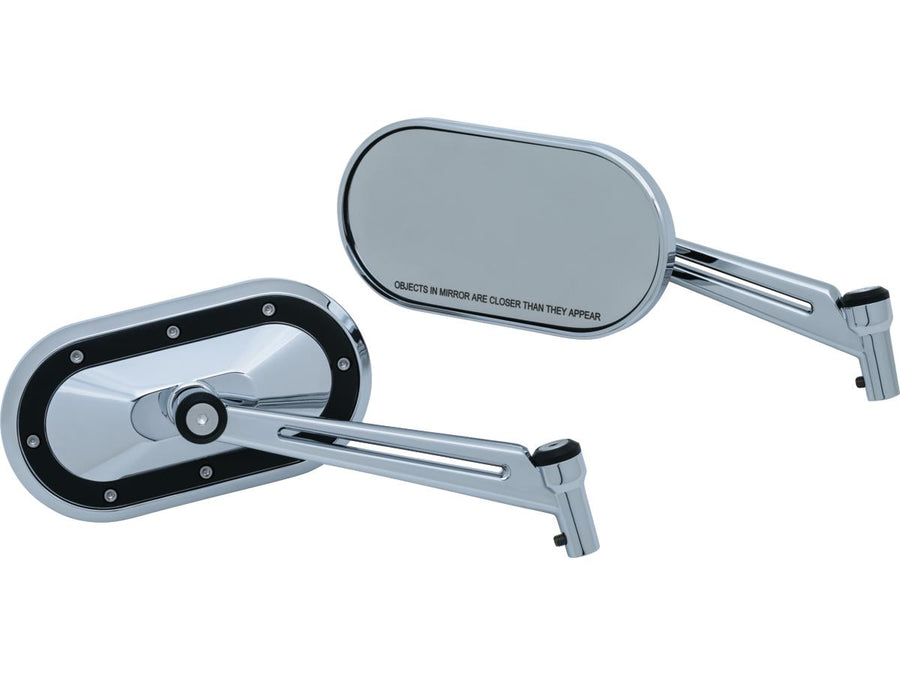 Harley Davidson Sportster [2004-2020]-Zwaar in de industrie spiegel met zwart