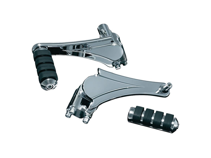 Harley Davidson Touring [2010-2025] – Verstellbare Beifahrerfußrasten