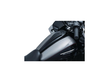 Harley Davidson FLHT [2020-2021] – Jim Nasi Glattes Armaturenbrett Konsole Schwarz - 0