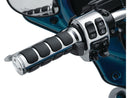 Harley Davidson Touring [2008-2024] – ISO Beheizte Griffe Chrom 1" Gaszug per Draht-4