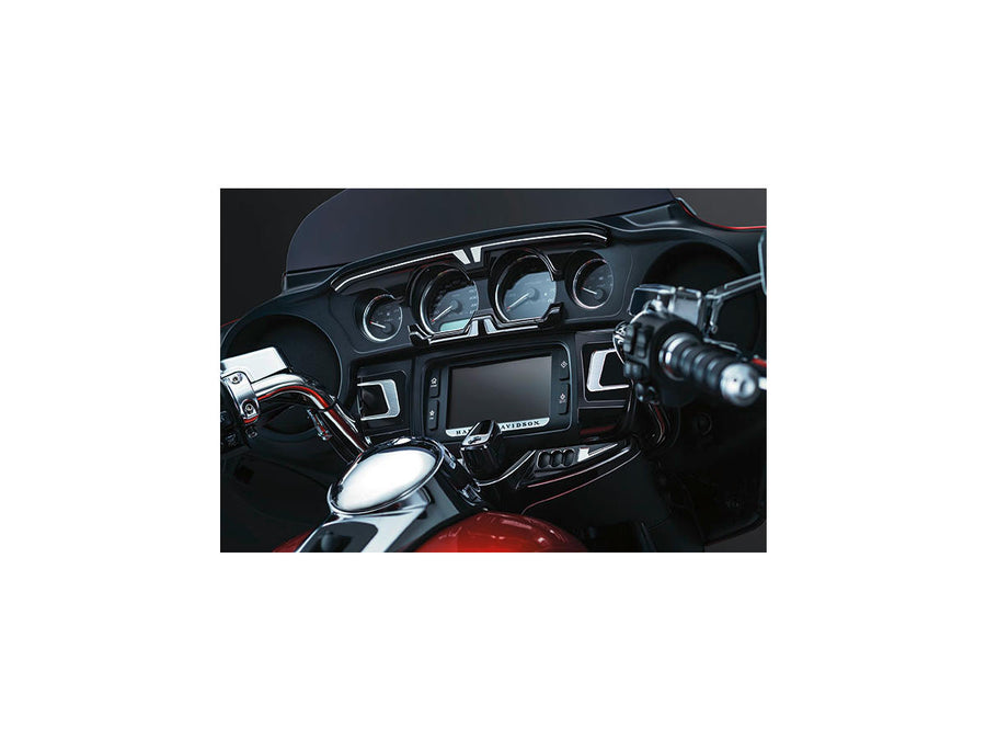 Harley Davidson Touring [2014-2024] – Schalterblendenakzent Schwarz