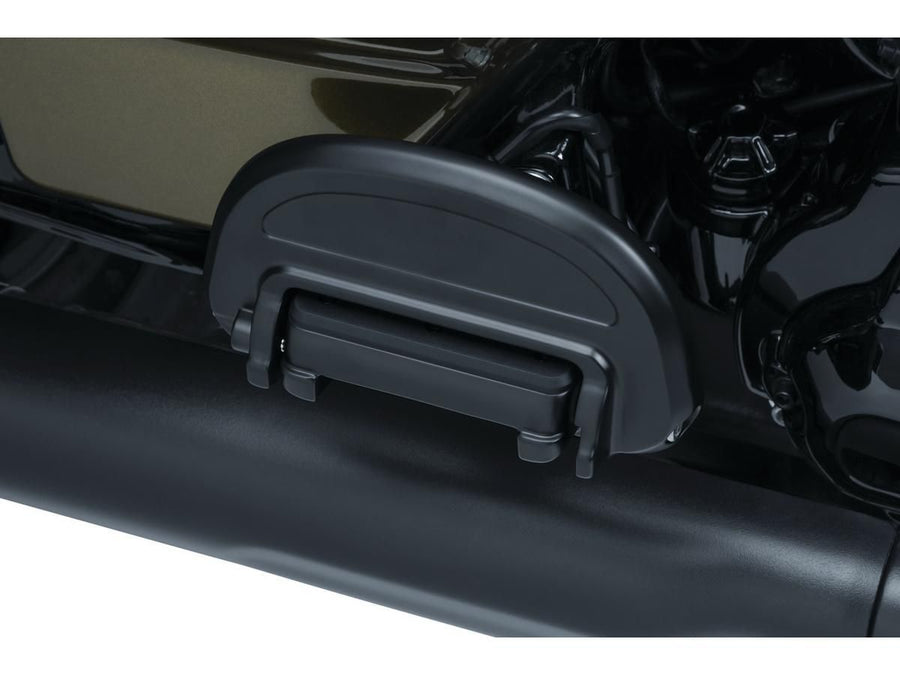 Harley Davidson – Schwere Industrie Beifahrer Trittbretter ohne Adapter Schwarz