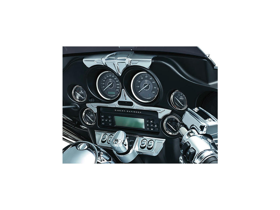 Harley Davidson Touring [1996-2013] -tacho- & Tachometer accent Chrome