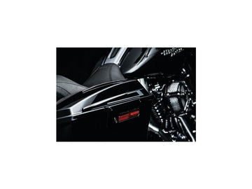 Harley Davidson Touring Note [1993-2013] -Sattelteltaschendeckel Accent Schwarz