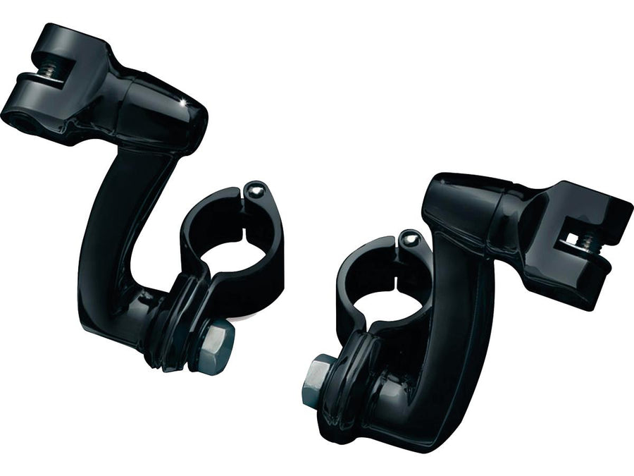 Harley Davidson – Longhorn Offset Fußrastenhalterungen mit 1-1/4" Magnum