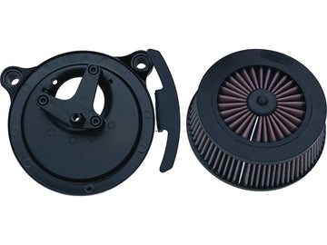 Harley Davidson Softail [2016-2017]-Street Sleeper III air filter black satin