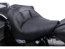 Harley Davidson Flstf [2014-2017] -Bigist Solo Air-1 Seat Black Vinyl-1