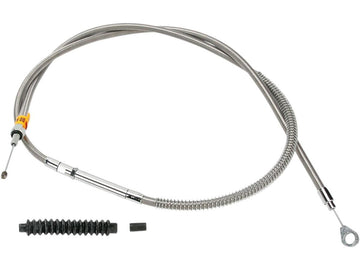 Harley Davidson Sportster [1986-2020] – Edelstahlummanteltes Kupplungskabel +16" aus