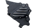 Harley Davidson Sportster [2004-2020]-sprocket cover black cut-1