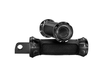 Harley Davidson Sportster [1991-2020] – Overdrive Fahrerfußrasten Schwarz