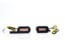 Harley Davidson Touring [2021-2024] – Streifen LED Blinker Schwarz Pulverbeschichtet-1