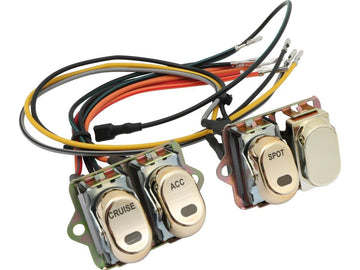 Harley Davidson flhtcui [2004-2006] -Disguise Switch Kit Rocker voor