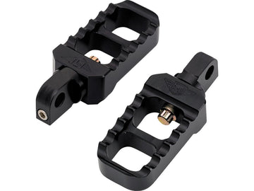 Harley Davidson Sportster [1991-2020]-blunt-dented adjustable footrests - 0