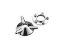 Harley Davidson Dyna [1999-2017]-Vintage Spinner Axis cover polished aluminum-3