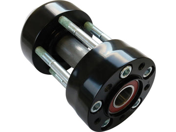 Harley Davidson FXS [2011-2012]-Single rotor abs voorste hub Black Abs