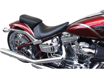 Harley Davidson FXSBSE [2013-2014] – Custom Sozius-Pad für Breakout Glattes Schwarzes