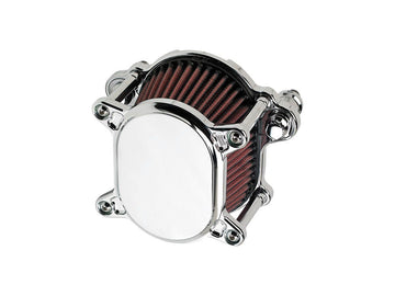 Harley Davidson Sportster [2007-2020] -omega Glatter Air Filter Chrome