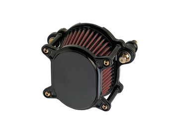 Harley Davidson Sportster [1991-2006] -omega Glatter Black Air Filter