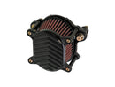 Harley Davidson Sportster [1991-2006] – Omega V-Fin Luftfilter Schwarz-3