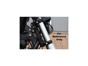 Harley Davidson XL1200X Hinweis [2010-2015] – Gerade obere Gabelabdeckung Chrom - 0