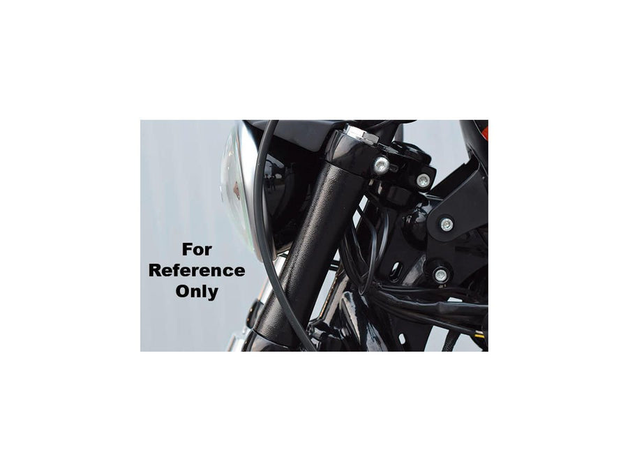 Harley Davidson XL1200X [2016-2020]-Burbed Upper Fork Lid Chrome