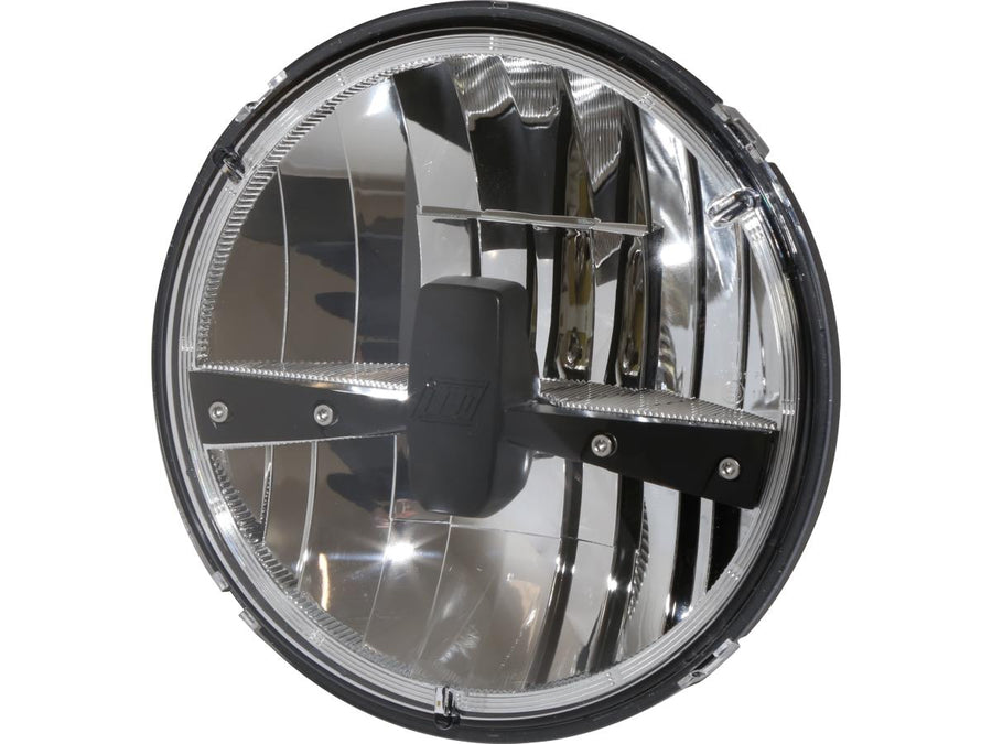 Harley Davidson – Typ 3 7" LED-Reflektor-Scheinwerfereinsatz Schwarz Glühbirnenschutz