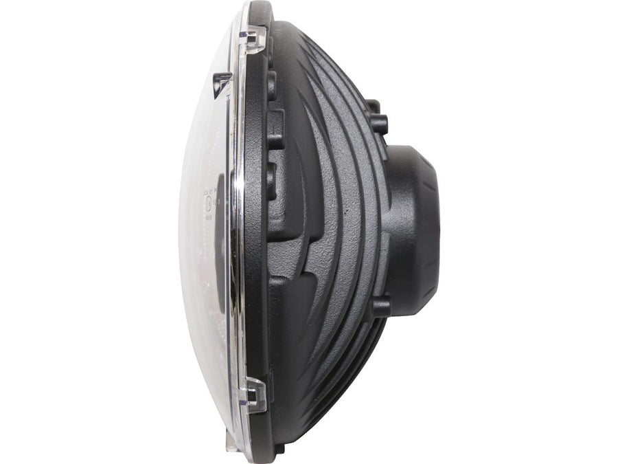 Harley Davidson – Typ 3 7" LED-Reflektor-Scheinwerfereinsatz Schwarz Glühbirnenschutz