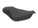 Harley Davidson Sportser Note [2010-2020]-Horizontal Solositz Schwarz Vinyl-1