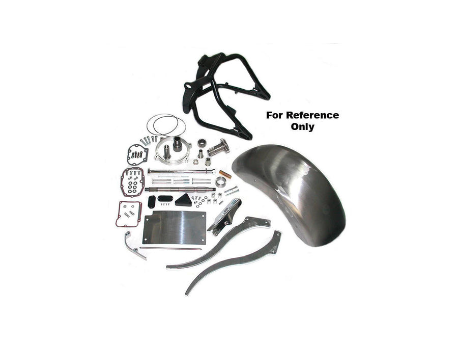 Harley Davidson Softail Hinweis [1991-2006] – Schwarzer Schwingarm Schwingarm