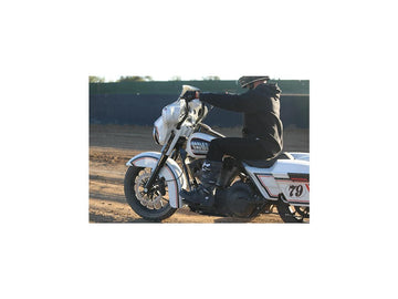 Harley Davidson Touring [1986-2025] -MX-stijl pediatrische voedselbedden zwart - 0