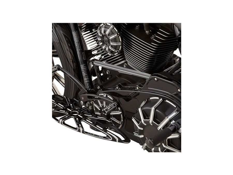 Harley Davidson Dyna [1999-2017] – Schaltstange, 10-Gauge, Schwarze Schaltstange