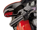 Harley Davidson FL Shovel [1981-1984] -10-gauge behandeld zwarte geanodiseerde 1 "gastreinen-6