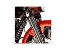 Harley Davidson Touring [1999-2013] – 10-Gauge Gabelschutz Schwarz Eloxiert-5