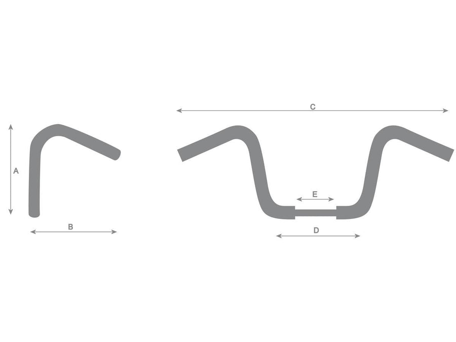 Harley Davidson Sportster [1986-2016] -14 Slechte aaphanger Lenker heeft geen 3-holes opgemerkt