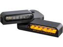 Harley Davidson Dyna [1996-2017]-OEM hand control Led turn signals black anodized-1