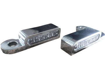 Harley Davidson Softail [2015-2017] – OEM Handsteuerung LED-Blinker Chrom Klar LED