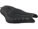 Harley Davidson Sportster [2004-2020]-Enzo Horizontal Solositz Schwarz Vinyl-3