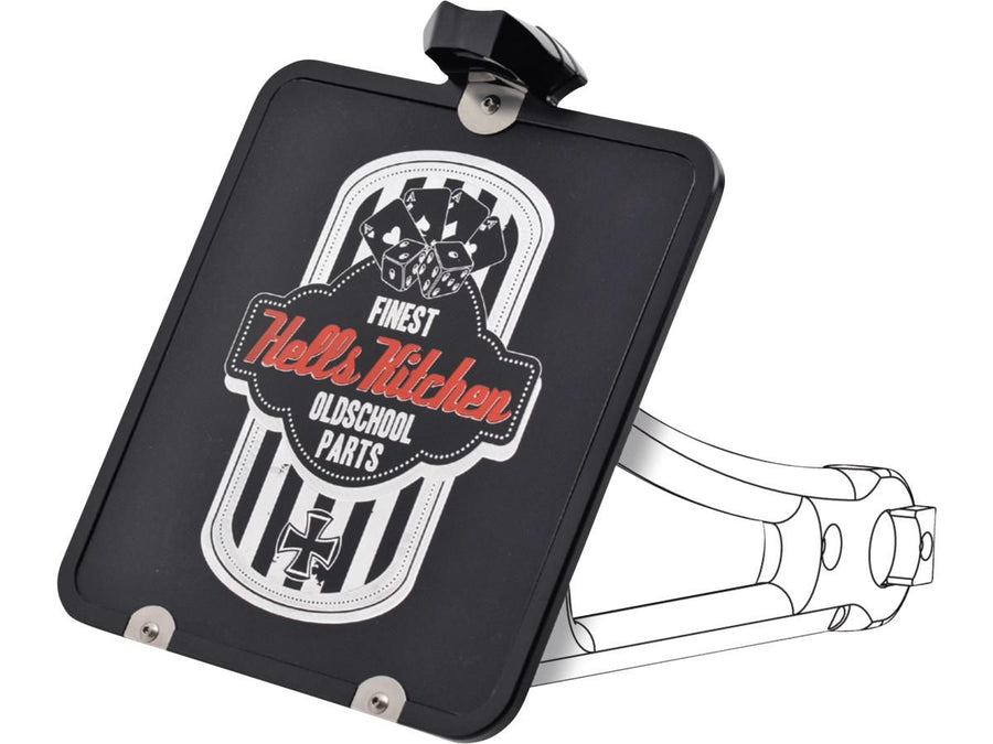 Harley Davidson - Nook kentekenhouder Base plaat Duitsland 200x180mm