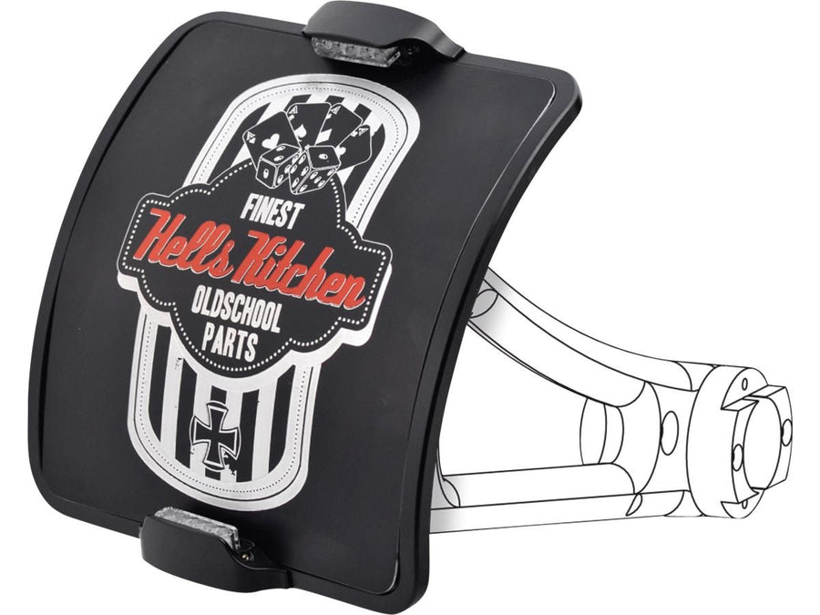 Harley Davidson-TWICE klem kentekenhouder Base plaat Duitsland 200x180mm