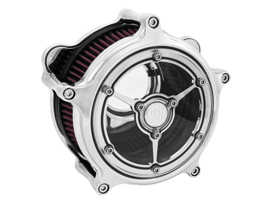 Harley Davidson Softail [2016-2017]-Clarity air filter kit chrome