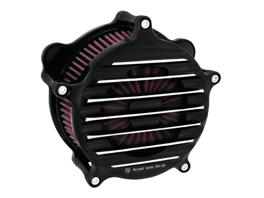 Harley Davidson Sportster [1991-2020] – Nostalgia Luftfilter-Kit mit Kontrastschnitt