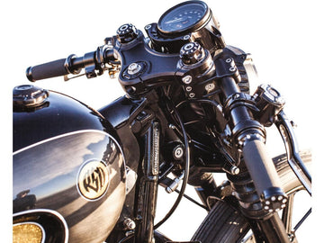 Harley Davidson Sportster [1988-2020] – Clip-On Lenker für 39mm Gabelrohre, genoppt - 0