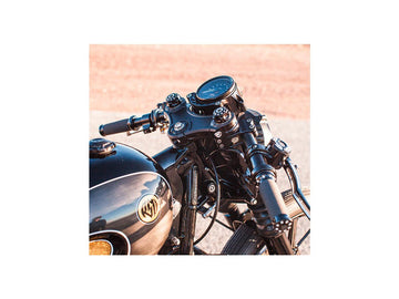 Harley Davidson Sportster [1988-2020] – Clip-On Lenker für 39mm Gabelrohre, genoppt - 0