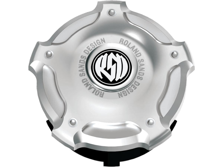 Harley Davidson Dyna [1996-2017]-Misano Fuel Ads Lid Chrome