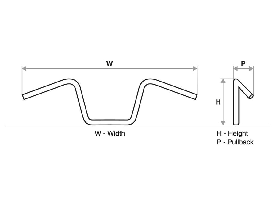 Harley Davidson Sportster [1982-2020] -1 "Smalle drag driver met deuken 3-holes ...