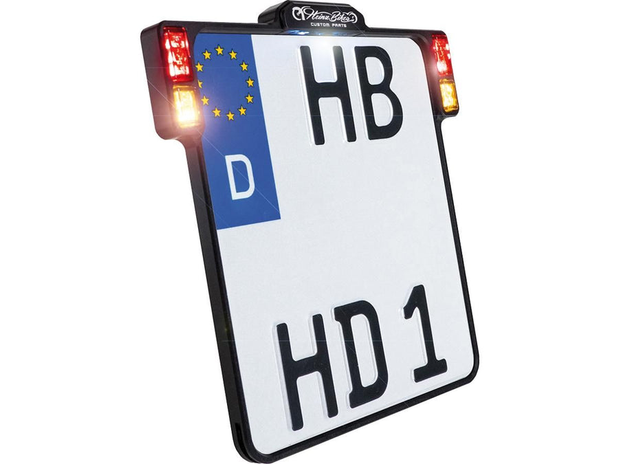 Harley Davidson-all-inn 2.0 kentekenhouder basisplaat met