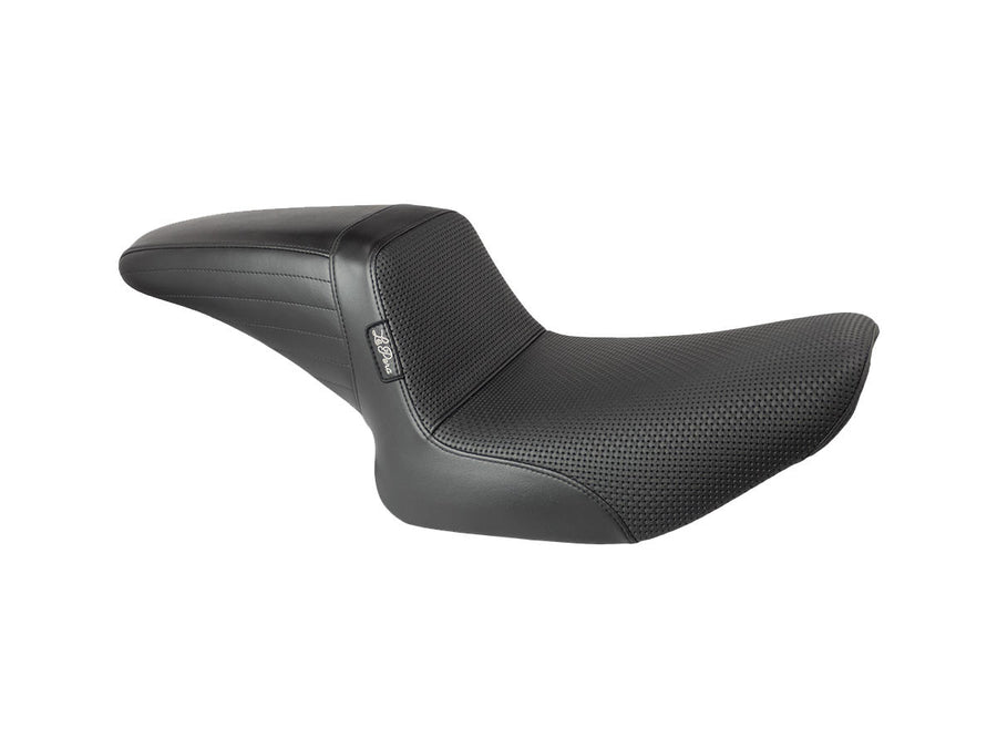 Harley Davidson FX Model [1985-1994] – Kickflip Sitz Basket Wave Schwarzes Vinyl