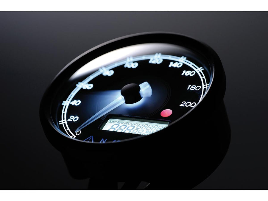 Harley Davidson Sportster [1986-2013] – Velona80 Tachoskala: 200 mph; 200 km/h;