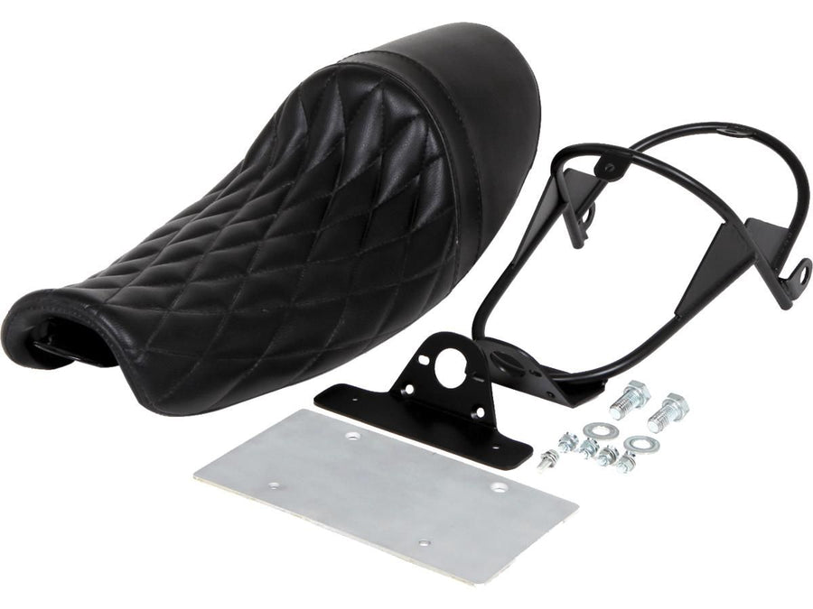 Harley Davidson Sportster [2010-2020]-Diagonal Cafe Diamond seat and